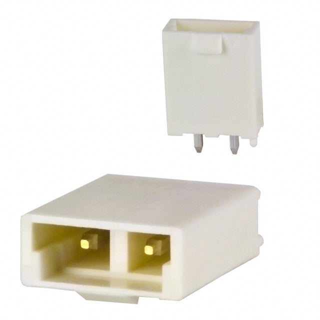 Connector Header Through Hole 2 position 0.197 (5.00mm)